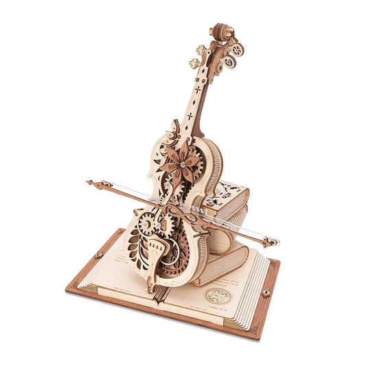 Enchanting Musical Cello 3D Puzzle - Artsystoria®