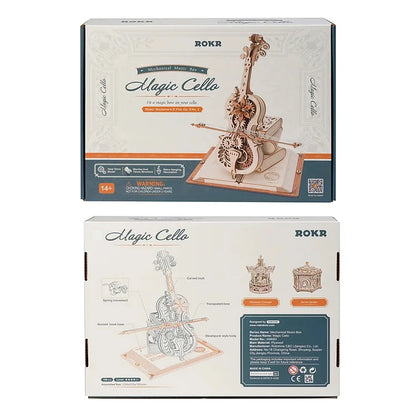 Enchanting Musical Cello 3D Puzzle