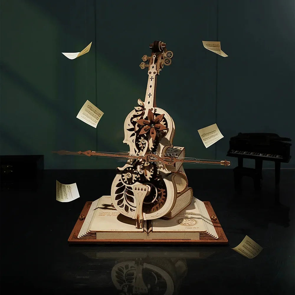 Enchanting Musical Cello 3D Puzzle