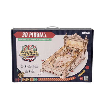 Vintage 3D Pinball Puzzle