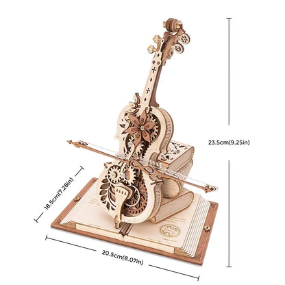 Enchanting Musical Cello 3D Puzzle